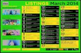 March Listings