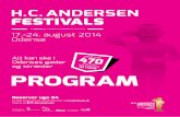 H.C. Andersen Festivals Program 2014