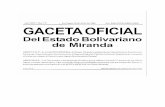 CONSTITUCION DEL ESTADO BOLIVARIANO DE MIRANDA