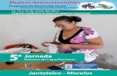 Bitácora Gráfica de la 5ta Jornada de capacitación en JANTETELCO – Estado de Morelos
