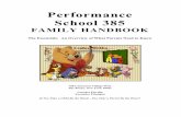 Performance School Family Handbook