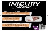 INIQUITY MAGAZINE ISSUE NO.1