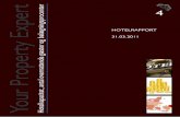 04.2011: Your Hotel Expert, værelsesbelægning, belægningsprocenter på hoteller i Danmark