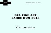 BFA Fine Art Exhibition 2013
