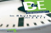 B&E Magazin - Ausgabe 1 2013 - Im Rhythmus der Zeit