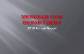 Merriam Fire Department 2010 Annual Report