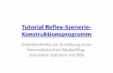 Tutorial Reflex-Szenerie-Konstruktionsprogramm