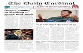 The Daily Cardinal - Wednesday, October 28, 2009