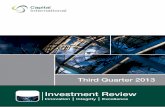 Capital International Limited Investment Review 2013 | Third Quarter