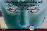 Integrating Sustainability and Spatial Planning