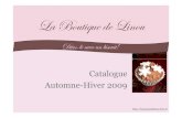 La Boutique de Linou Catalogue aut-hiv 09