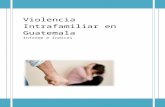 Violencia intrafamiliar en guatemala