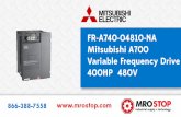 FR-A740-04810-NA Mitsubishi A700 Variable Frequency Drive 400HP  480V
