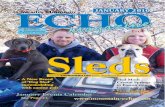 January 2010 Echo Magazine - snowmobiling