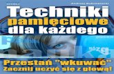 Techniki pami™ciowe dla ka¼dego / Andrzej Bubrowiecki