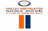 News Week N.7 del 2013 Ospitaletto Volley
