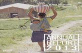 2013 Annual Report | Water Missions International