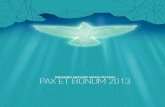 Pax et bonum 2013