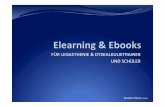 Elearning und Ebooks für Trainer und Schüler