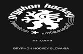 GRYPHON HOCKEY SLOVAKIA_CATALOGUE 2013/2014
