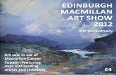 Edinburgh Macmillan Art Show 2012 Catalogue