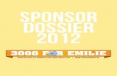 Sponsordossier - 3000 for Emilie
