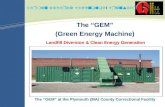 Green energy machine