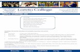 Loreto College Newsletter 17 September 2013