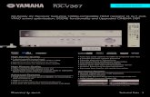 Yamaha AV Receiver RX-V367