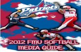 Francis Marion University 2012 Softball Media Guide