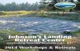 Johnsons landing retreat brochure