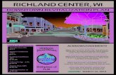 Richland Center Downtown Revitalization Plan