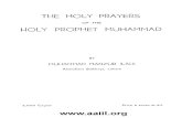 The Holy Prayers of the Holy Prophet Muhammad