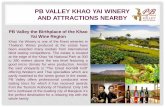 Pb valley khao yai winery & attractions nearby