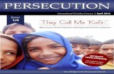 Persecution Magazine, April 2013 1/4