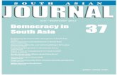 37 - Democracy in South Asia