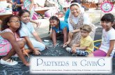 Late Summer 2011 Partners in Giving
