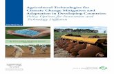 Agricultural Technologies for Climate Change Mitigation and Adaptation in Developing Countries