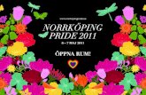 Norrköping Pride 2011 – program
