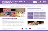 Gender Evaluation Criteria