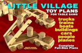 Little Village Toy Plans for Table Saws