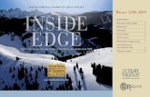 Inside Edge Winter 08/09 Newsletter