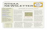 NYSAA Newsletter - Fall 2011