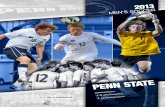 2013 Penn State Men's Soccer Yearbook