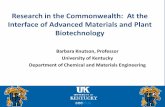 2013 KIEC - At The Interface Of Advanced Materials And Plant Biotechnology - Barbara Knutson