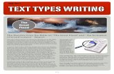 Text Types Writing