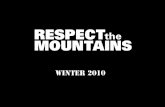 RESPECT THE MOUNTAINS