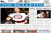 Kimberley Daily Bulletin, January 07, 2013