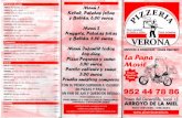 Pizzeria Verona Menu