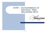 EVIP Colloboration Report for June 30, 2012